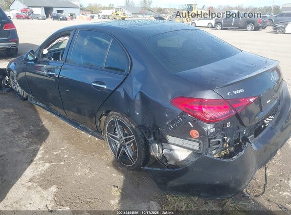 W1KAF4HB0PR103690 2023 MERCEDES-BENZ C-CLASS Black Հետևի ձախ
