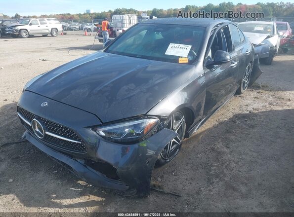 W1KAF4HB0PR103690 2023 MERCEDES-BENZ C-CLASS Black Առջևի ձախ երեք քառորդ տեսարան