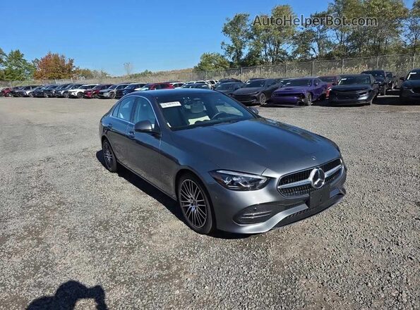 W1KAF4HB1SR252859 2025 MERCEDES-BENZ C Gray Rear right