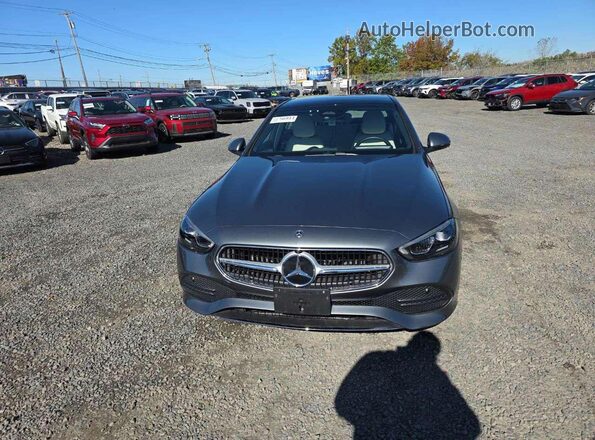 W1KAF4HB1SR252859 2025 MERCEDES-BENZ C Gray Front view