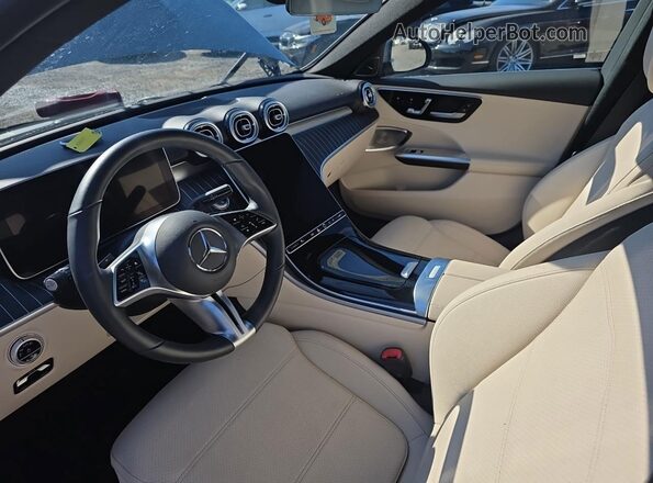 W1KAF4HB1SR252859 2025 MERCEDES-BENZ C Gray Instrument cluster view