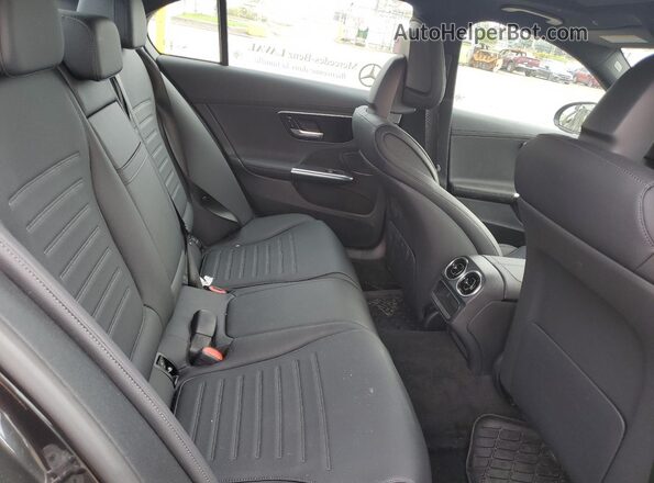 W1KAF4HB1SR265966 2025 MERCEDES-BENZ C Black Հետևի նստատեղերի տեսք
