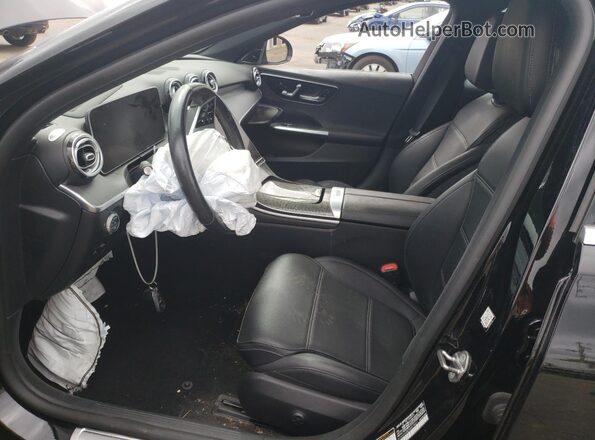 W1KAF4HB2NR015821 2022 MERCEDES-BENZ C Black Սալոնի դիմացի տեսք