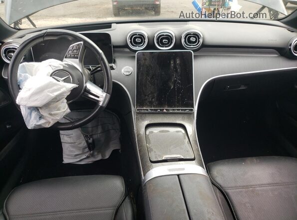 W1KAF4HB2NR015821 2022 MERCEDES-BENZ C Black Առջևի վահանակի տեսք