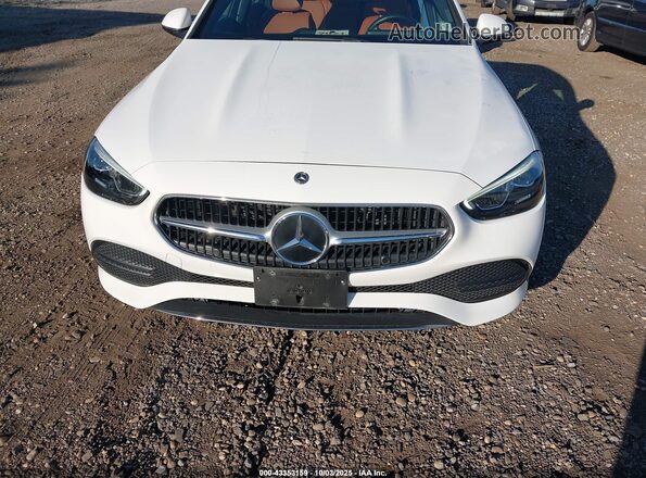 W1KAF4HB2PR075939 2023 MERCEDES-BENZ C-CLASS White Vista del cuadro de instrumentos
