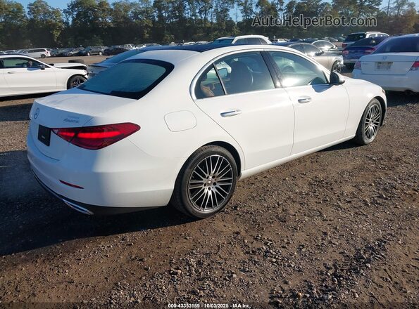 W1KAF4HB2PR075939 2023 MERCEDES-BENZ C-CLASS White Trasero derecho
