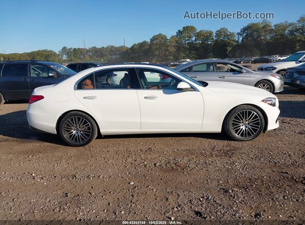 W1KAF4HB2PR075939 2023 MERCEDES-BENZ C-CLASS White Vista interior trasera