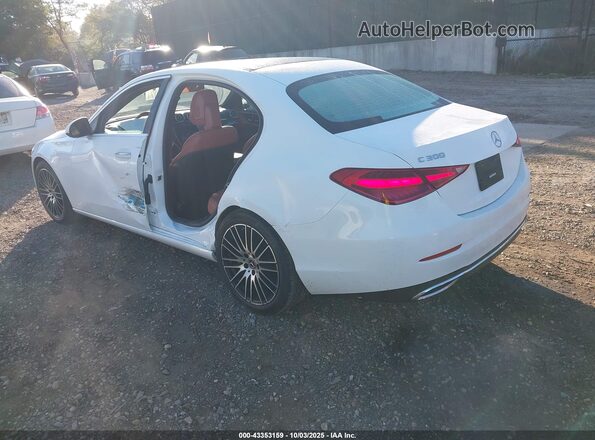 W1KAF4HB2PR075939 2023 MERCEDES-BENZ C-CLASS White Trasero izquierdo