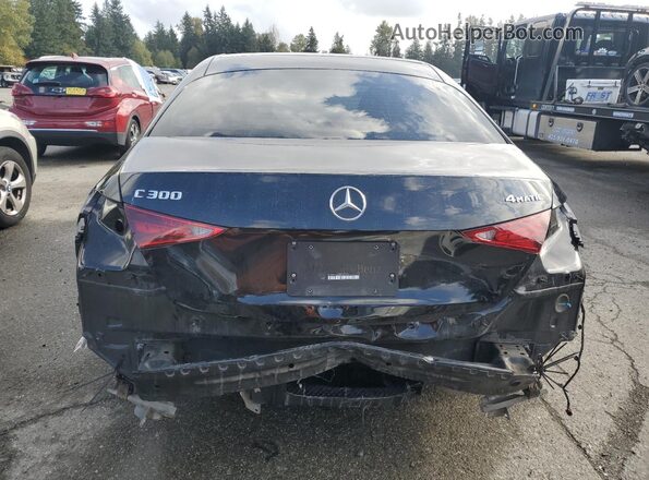 W1KAF4HB2PR146024 2023 MERCEDES-BENZ C Black უკანა ხედი