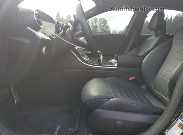 W1KAF4HB2PR146024 2023 MERCEDES-BENZ C Black წინა სალონის ხედი