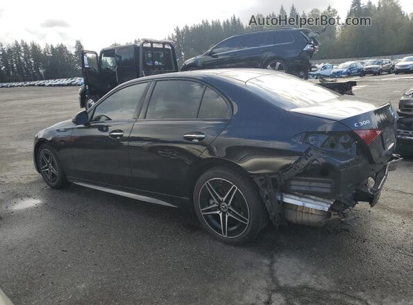 W1KAF4HB2PR146024 2023 MERCEDES-BENZ C Black უკანა მარცხენა