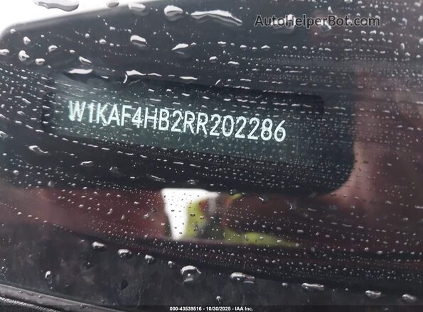W1KAF4HB2RR202286 2024 MERCEDES-BENZ C-CLASS Красный 