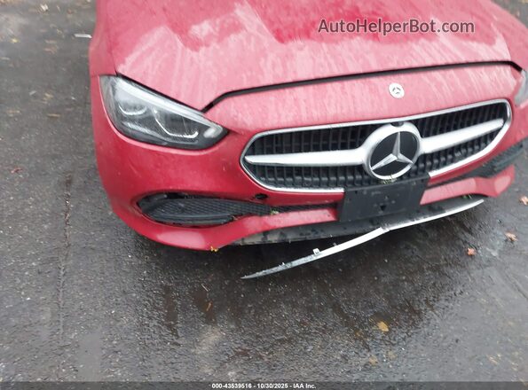 W1KAF4HB2RR202286 2024 MERCEDES-BENZ C-CLASS Красный 