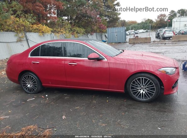 W1KAF4HB2RR202286 2024 MERCEDES-BENZ C-CLASS Красный 