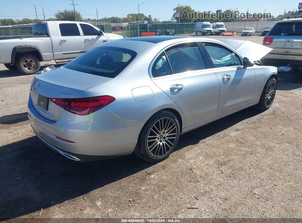 W1KAF4HB3NR059567 2022 MERCEDES-BENZ C-CLASS Silver 