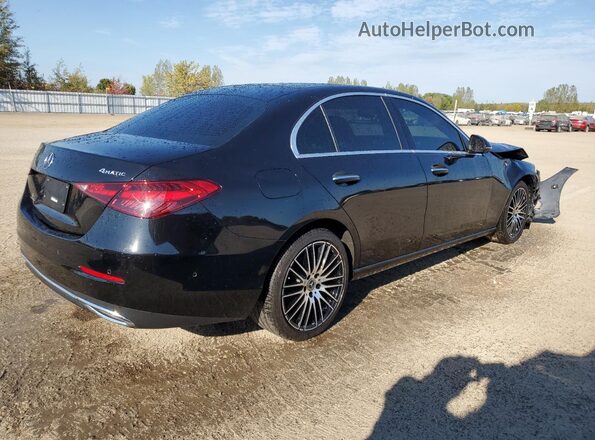 W1KAF4HB4PR082035 2023 MERCEDES-BENZ C Black უკანა მარჯვენა
