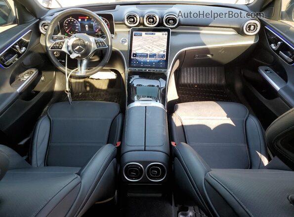 W1KAF4HB4PR082035 2023 MERCEDES-BENZ C Black წინა პანელის ხედი