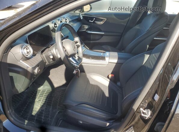 W1KAF4HB4PR108746 2023 MERCEDES-BENZ C Black წინა სალონის ხედი