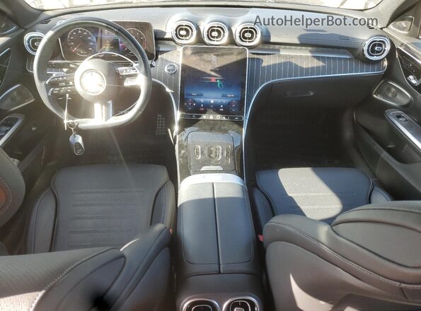 W1KAF4HB4PR108746 2023 MERCEDES-BENZ C Black წინა პანელის ხედი