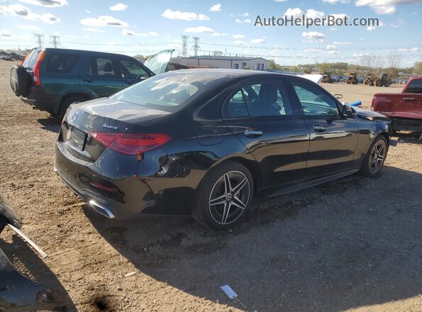 W1KAF4HB4PR108746 2023 MERCEDES-BENZ C Black უკანა მარჯვენა