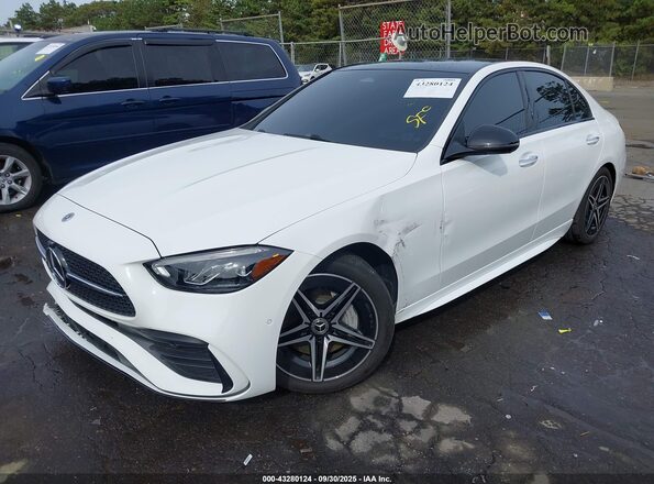 W1KAF4HB5RR224587 2024 MERCEDES-BENZ C-CLASS Белый 