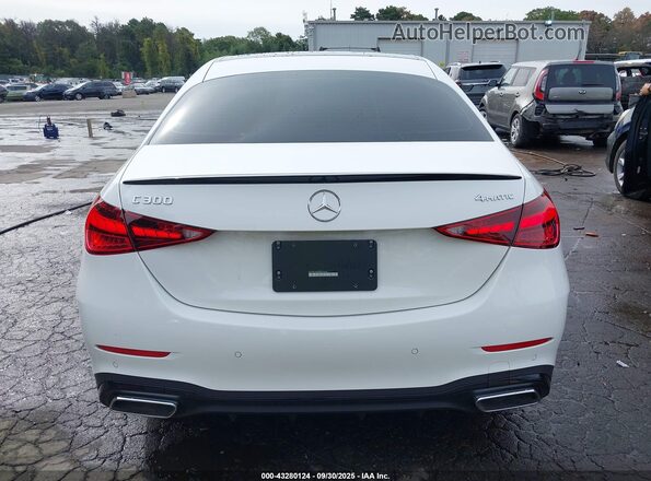 W1KAF4HB5RR224587 2024 MERCEDES-BENZ C-CLASS Белый 