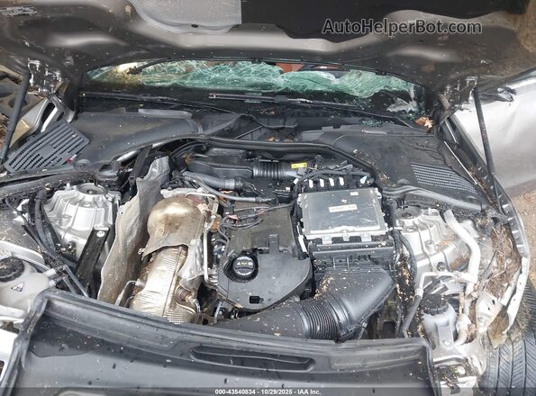 W1KAF4HB6NR044531 2022 MERCEDES-BENZ C-CLASS Серебряный Вид сзади