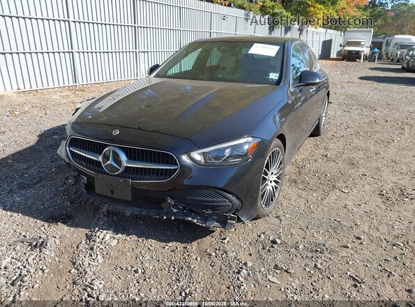 W1KAF4HB6PR092727 2023 MERCEDES-BENZ C-CLASS Черный Передняя левая четверть