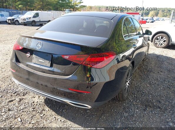 W1KAF4HB6PR092727 2023 MERCEDES-BENZ C-CLASS Черный Задняя правая четверть