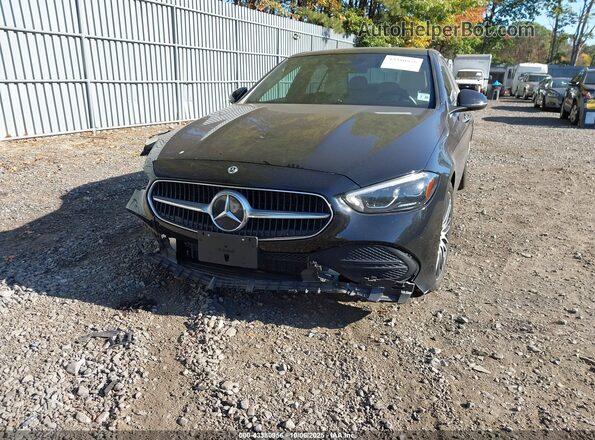 W1KAF4HB6PR092727 2023 MERCEDES-BENZ C-CLASS Черный Вид спереди
