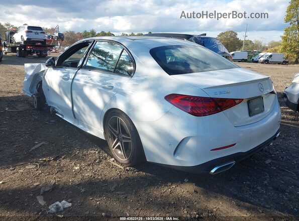 W1KAF4HB6SR241307 2025 MERCEDES-BENZ C-CLASS White Tył lewy