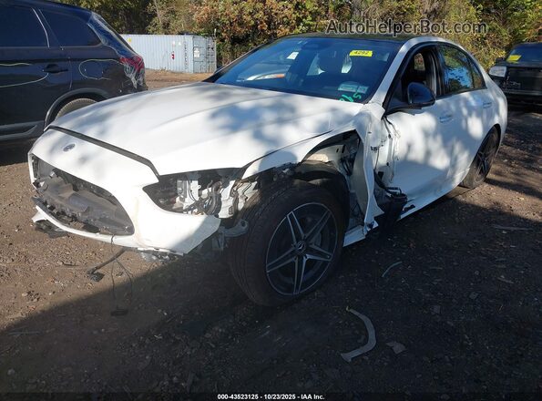 W1KAF4HB6SR241307 2025 MERCEDES-BENZ C-CLASS White Widok z przodu