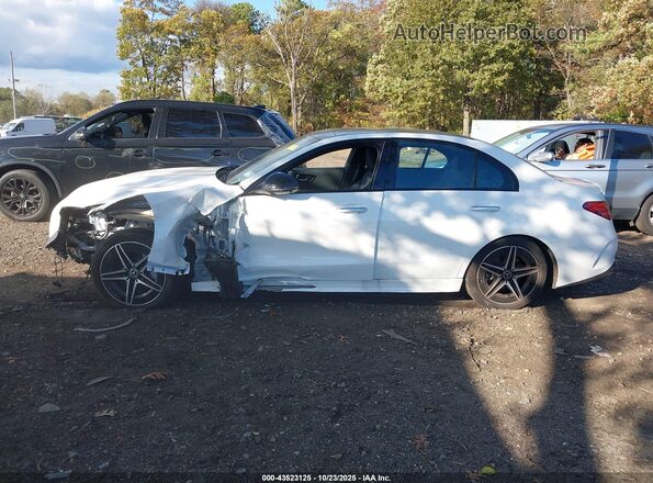 W1KAF4HB6SR241307 2025 MERCEDES-BENZ C-CLASS White Widok wnętrza 360 stopni