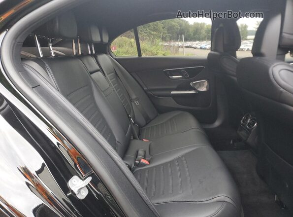 W1KAF4HB7RR176882 2024 MERCEDES-BENZ C Black Вид задніх сидінь