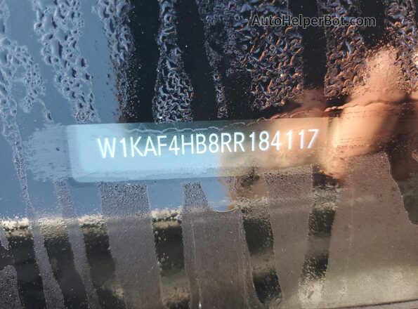 W1KAF4HB8RR184117 2024 MERCEDES-BENZ C Серебряный 