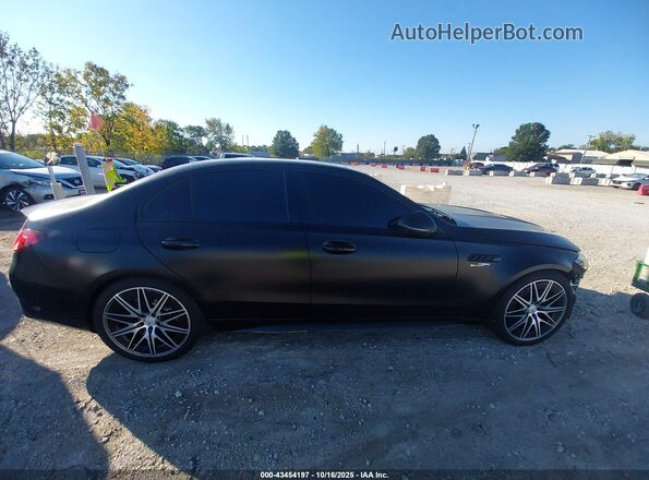 W1KAF8AB2RR207232 2024 MERCEDES-BENZ AMG C 63 Black Rear interior view
