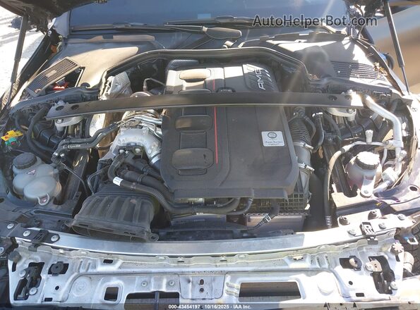 W1KAF8AB2RR207232 2024 MERCEDES-BENZ AMG C 63 Black Rear view