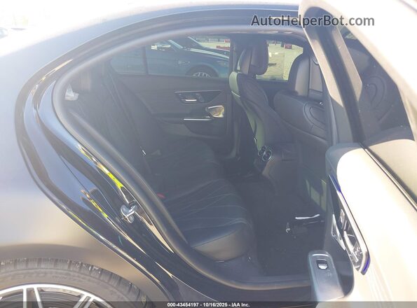 W1KAF8AB2RR207232 2024 MERCEDES-BENZ AMG C 63 Black VIN sticker view