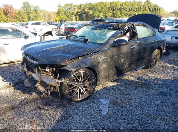 W1KAF8HB1PR098619 2023 MERCEDES-BENZ AMG C 43 Black Vista tres cuartos delantera izquierda