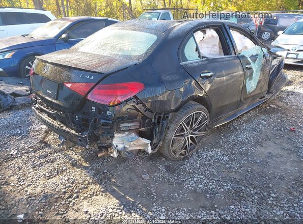 W1KAF8HB1PR098619 2023 MERCEDES-BENZ AMG C 43 Black Trasero derecho