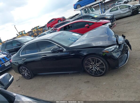 W1KAF8HB5RR174491 2024 MERCEDES-BENZ AMG C 43 Black Widok wnętrza z tyłu