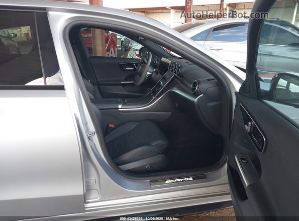 W1KAF8HB6PR113101 2023 MERCEDES-BENZ AMG C 43 Silver Вид салону спереду