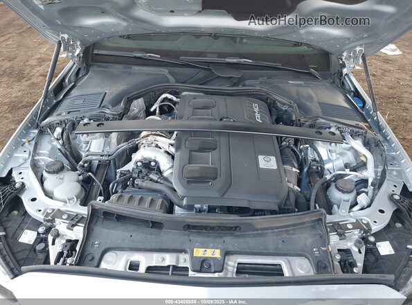 W1KAF8HB6PR113101 2023 MERCEDES-BENZ AMG C 43 Silver Вид ззаду