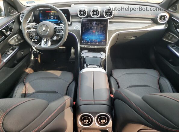 W1KAF8HB7PR081758 2023 MERCEDES-BENZ C Silver Dashboard view