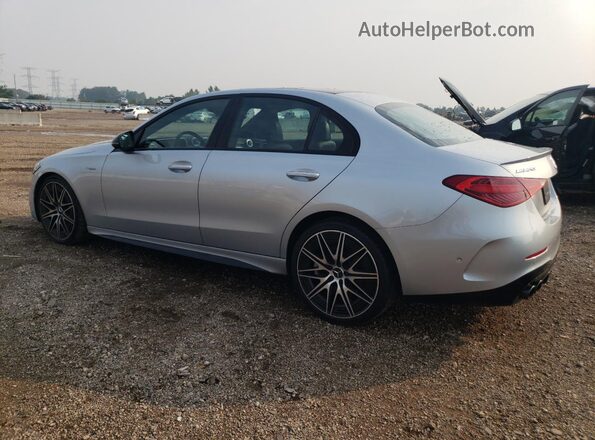 W1KAF8HB7PR081758 2023 MERCEDES-BENZ C Silver Rear left