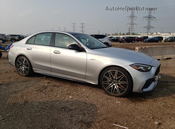 W1KAF8HB7PR081758 2023 MERCEDES-BENZ C Silver Front right