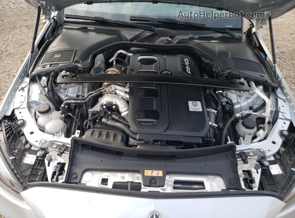 W1KAF8HB7PR081758 2023 MERCEDES-BENZ C Silver Rear interior view
