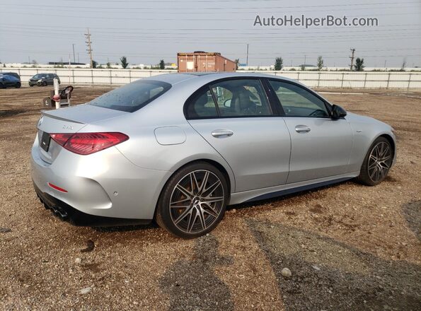 W1KAF8HB7PR081758 2023 MERCEDES-BENZ C Silver Rear right