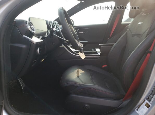 W1KAF8HB7PR081758 2023 MERCEDES-BENZ C Silver Front interior view