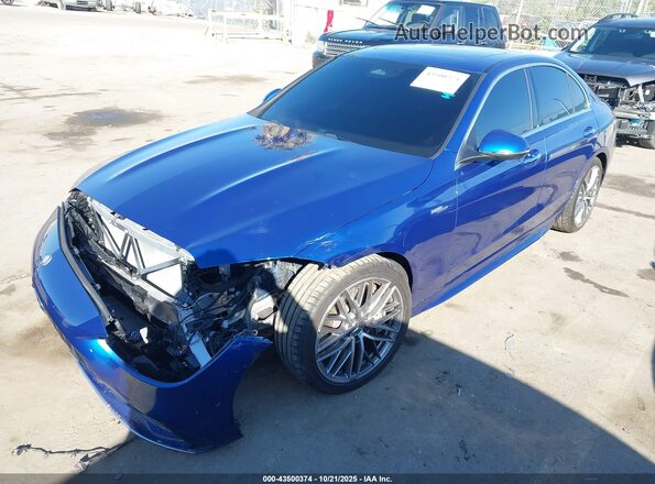 W1KAF8HB7RR160091 2024 MERCEDES-BENZ AMG C 43 Blue Front left